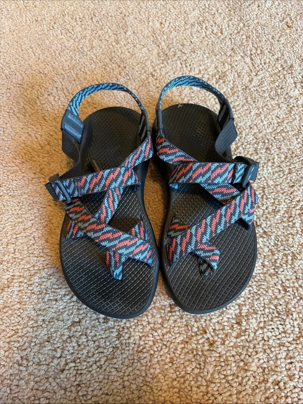 Chacos Blue Scrappy Sandals Sz 6 Women’s